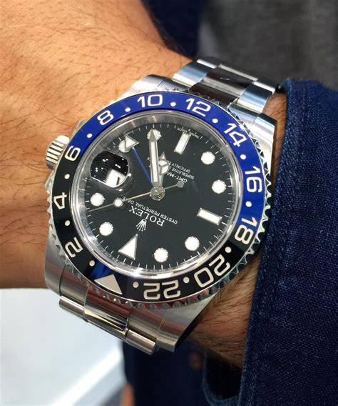 rolex batman gmt-master ii|rolex gmt master 11 batman.